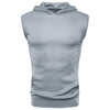 Men Muscle Hoodie Sleeveless Tank Tops Bodybuilding Workout Fitness Shirts Vest Tops Men's Clothing - Surprise store