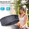 Sleep Headphones Bluetooth Headband Wireless Sports Headsets with Built in Speakers for Workout Running Yoga