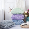 Soft Faux Fur Pillows Case Plush Cushion Cover Pink Blue Purple Warm Living Room Bedroom Sofa Decorative Pillows Cover 43x43cm