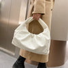 New Shoulder Bags For Women 2021 Tote Handbag De Luxe Femme Folds Fashion Dumplings Totes Soft Roupas Femininas Torebka Clutch