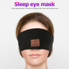 Wireless Bluetooth 5.0 Headband Handsfree Sports Headset Rechargeable Music Sleeping Eye Mask Headwear New