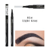 VISIBLE Waterproof 4 Fork 3D Eyebrow Pencil Natural Long Lasting Liquid Brown Nib Eyebrow Pencil Eyebrow Makeup Cosmetics