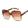 Luxury Square Sunglasses Women Brand Designer Retro Frame Big Sun Glasses Female Vintage Gradient Male Oculos Feminino