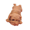 Soft Cute Realistic Silicone Bulldog Soft Animal Stress Relieve Kids Adult Toy Animal dog Toy