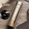 500ML Thermos Vacuum Flasks Temperature Display 304Stainless Steel Hot Water Bottle