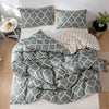 Nordic Style Bedding Set Duvet Cover Pillowcases 3 Pieces Microfiber 150×200 240x220 for Bedroom