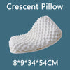 Natural-Latex Pillow Orthopedic Cervical Massage Bed Pillow Release Pressure Sleeping Pillows for Bedroom with Pillowcase