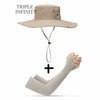 2020 New Fashion Summer Bucket Hat Cowboy Men Outdoor Fishing Hiking Beach Hats Mesh Breathable Anti UV Sun Cap Large Wide Brim
