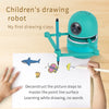 LANDZO Quincy Magic Q Drawing Robot for Kid Science Toys Student Learning Draw Intelligence Automatic USB Rechargeable Robot Toy