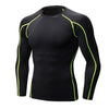Quick Dry Men Running T shirt Long Sleeve Fitness Tops for Male Bodybuliding Compression Shirts Slimming Sports Tight fit - Surprise store
