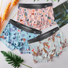 CARTELO New Men's Antibacterial Underwear Men Print Boxers Male Panties Mens Underpants Breathbale Summer Shorts L-3XL 3pcs