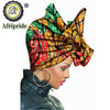 African Headscarf for Women Print Traditional Headtie Headscarf Turban Cotton Wax Scarf Shawls Women African Head Wrap S20H001