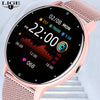 LIGE 2021 New Women Smart Watch Men Real-Time Activity Tracker Heart Rate Monitor Sports Ladies Smart Watch Men For Android IOS