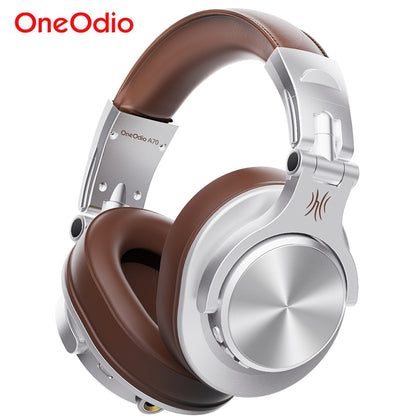 Oneodio Fusion Wired + Wireless Bluetooth Headphones For Phone Mic Over Ear Studio DJ Headphone Professional Recording Headset