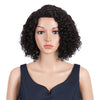 Trueme Short Water Wave L Part Lace Human Hair Wigs Remy Brazilian Lace Part Wig Pixie Cut Short Bob Curly Wigs For Black Women