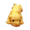 Soft Cute Realistic Silicone Bulldog Soft Animal Stress Relieve Kids Adult Toy Animal dog Toy