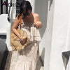 Bohemian Round Tassel Women Straw Bag Designer Spike Paper Rattan Shoulder Bags Large Casual Handbags Summer Beach Woven Purses