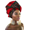 National Decorative Scarf Shawls Women African Head Wrap African Traditional Fashion Printed Ankara Cotton Headscarf