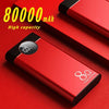 Power Bank 80000mah Large Capacity Portable Fast Charging Dual USB Power Bank External Battery for Samsung Xiaomi Smartphone - Surprise store
