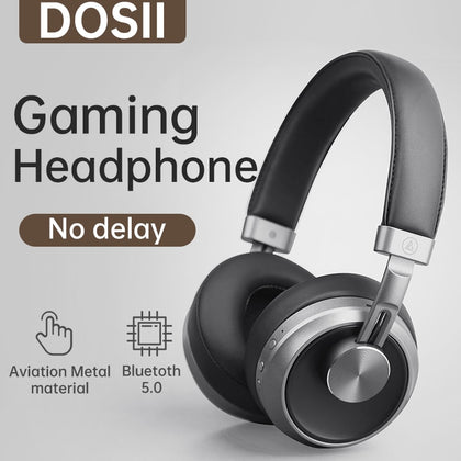 Wireless Bluetooth Headphones Wire Gaming Monitor Headset Gamer Surround 9D Sound Stereo Noise Cancelling with Mic for Sony