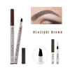 VISIBLE Waterproof 4 Fork 3D Eyebrow Pencil Natural Long Lasting Liquid Brown Nib Eyebrow Pencil Eyebrow Makeup Cosmetics