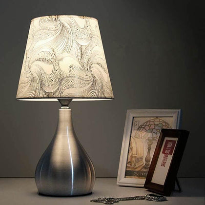 110V-240V LED Desk Lamp with E27 Bulb Modern Bedside Lamp Table Lamps For Bedroom / Living Room Lighting White light - Surprise store