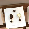 2018 Popular Korean Round Geometric Water Drop Earrings Women Square Simple Pendientes Girl Fashion Ear Jewelry Accessories - Surprise store