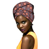 African fashion head scarf print wax cotton women african clothing Bazin Rich headwear A18H001