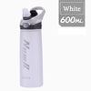 750/600ML Outdoor Travel Portable Drinkware Tritan Plastic Whey Protein Powder Sport Shaker Bottle For Water Bottles With Straw