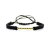 Gold Couple Bracelet Set Beads Men Bileklik Jewelry Adjustable Bracelets For Women Pulseira Masculina CZ Ball Armband Bangles
