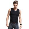 2021 Men Boy Body Compression Base Layer Sleeveless Summer Vest Thermal Under Top Tees Tank Tops Fitness Tights High Flexibility
