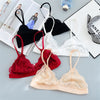 Fashion Thin Sexy Lace Bra Unpadded Bralette Wire Free Push Up Bra Lingerie Breathable Bras For Women Retro Soutien Gorge bh