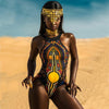 Women Swimwear 2019 High Waisted Digital Printed African Plus Size Biquini Beachwear Swimsuit Bathing Suit Sexy Bandage bikini