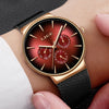 LIGE New Fashion Mens Watches Top Brand Luxury Quartz Watch Men Mesh Steel Waterproof Ultra-thin Wristwatch For Men Sport Clock
