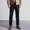 Red Tornado Selvedge Denim Officer Chino Vintage WW2 Military Trousers Slim Fit Blue-Black ONEWASH