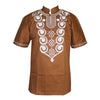 Dashikiage Men's Embroidery Wonderful Colors Traditional Mali African Vintage Top - Surprise store