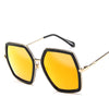 2021 NEW Oversized Square Sunglasses Women Luxury Brand Designer Vintage Sunglass Fashion Big Frame Sun Glasses UV400