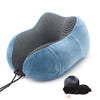 1PC U Shaped Memory Foam Neck Pillows Soft Slow Rebound Space Travel Pillow Solid Neck Cervical Healthcare Bedding Drop Shipping