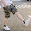 Summer Boys Camouflage Shorts Cotton Trousers Kids Beachwear Children Loose Sport Beach Shorts Sweatpants