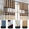 [byetee] Modern Curtain Thick Kitchen Blackout Curtains For Living Room Fabrics Livingroom Curtain Bedroom Curtains Cortinas