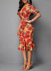African Women Clothing Dashiki Fashion Dress Succunct 2019 African Tranditional Print Dashiki Dress For Women