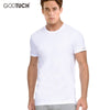 2020 Men's Plus Size Cotton Undershirts Man Undershirt Male Short Sleeves Base Shirt O-Neck Slim Men Underwear 4XL 5XL 6XL 2269