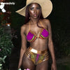 Vigorashely Sexy High Waist Bikini Women Africa Swimsuit Push Up Swimwear 2018 Brazilian Bikini Set Beach Bathing Suit Swim Wear