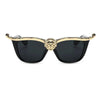 Oversized Cat Eye Sunglasses Women Brand Designer Head Luxury Sun Glasses For Womens Gold Retro Woman Sunglass Shades