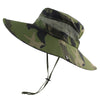 UPF 50+ Bucket Hat Men Women Bob Boonie Hat Summer UV Protection Camouflage Cap Military Army Hiking Tactical Outdoor Sun Hat