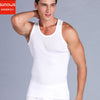 Men's Close-fitting Vest Fitness Elastic Casual O-neck Breathable H Type All Cotton Solid Undershirts Male Tanks