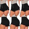 Women Girls Ladies Shorts Casual High Waisted Short Mini Jeans Ripped Jeans Shorts Women Summer
