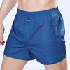 ekMlin Men's 100% Cotton Sateen Boxers Shorts printed delicate high grade-b
