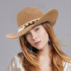 GEMVIE 2019 Shell Tassels Cowgirl Summer Hat Straw Hat for Women Men Western Cowboy Hat Lady Trendy Woven Sun Hat Beach Cap