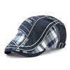 JAMONT 100% Cotton Casual Beret Visor Caps for Men Women Spring Summer Cabbie Newsboy Hat British Retro Cap Casquette Adjustable